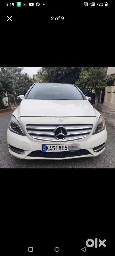 2013 Mercedes Benz B 180 Diesel 2 Nd Owner 68000kms Well Maintained