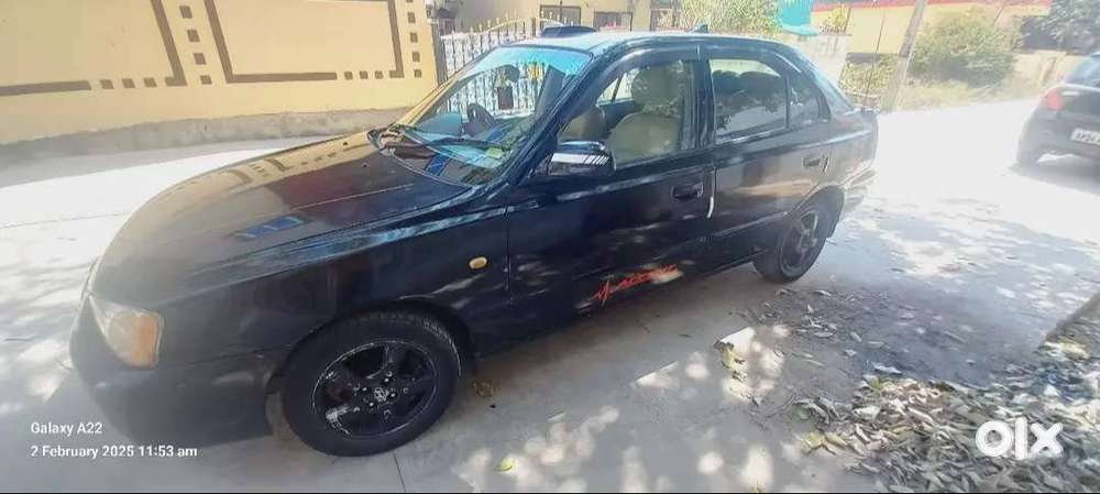 Hyundai Accent Vivo 2003 Black Less Driven