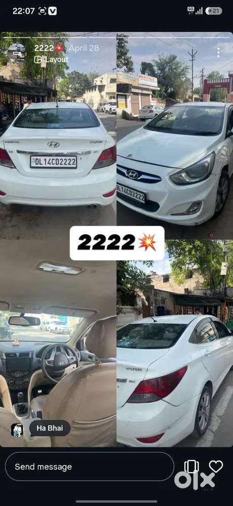 Verna Fluidic Hyundai 2012