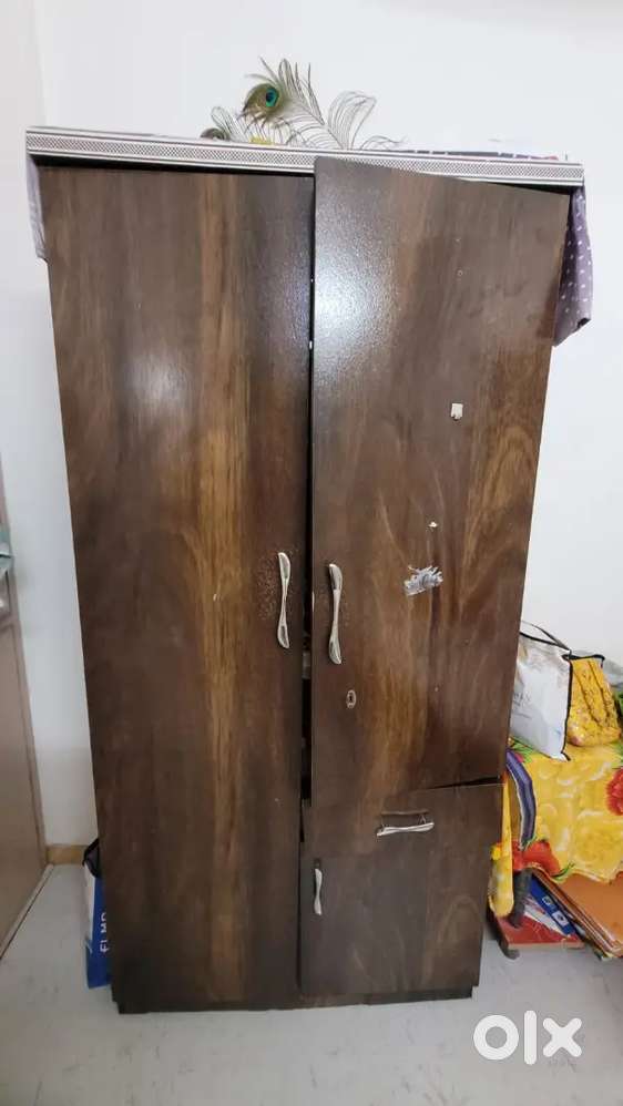 Full size wooden cubourd - Beds & Wardrobes in Rane Nagar Chowk, Nashik ...