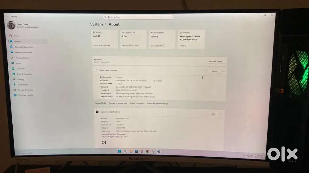 Custom built pc