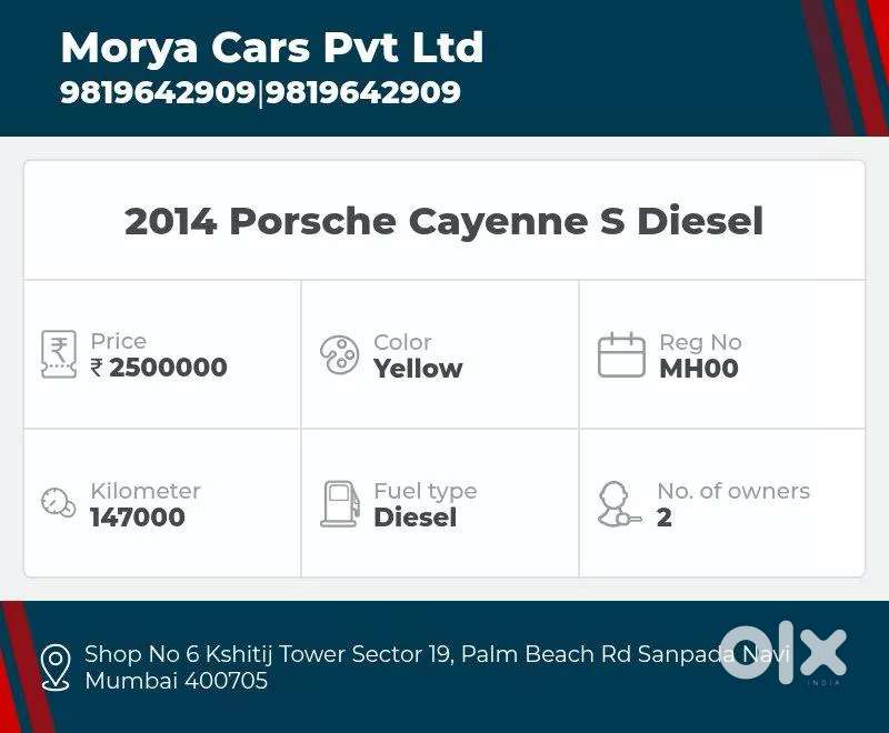 Porsche Cayenne, 2014, Diesel