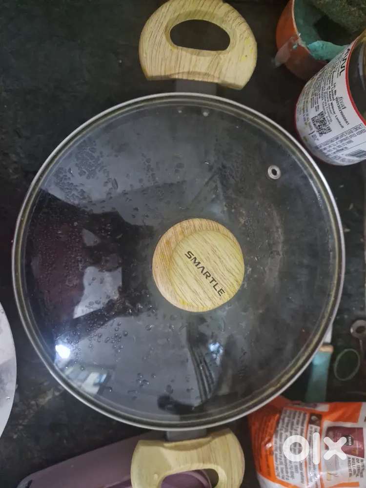 Kadhai non stick induction 1 year old