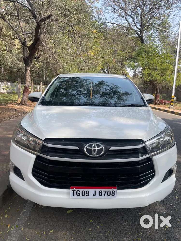 Toyota Innova Crysta White Colour 2019 Diesel Bsiv