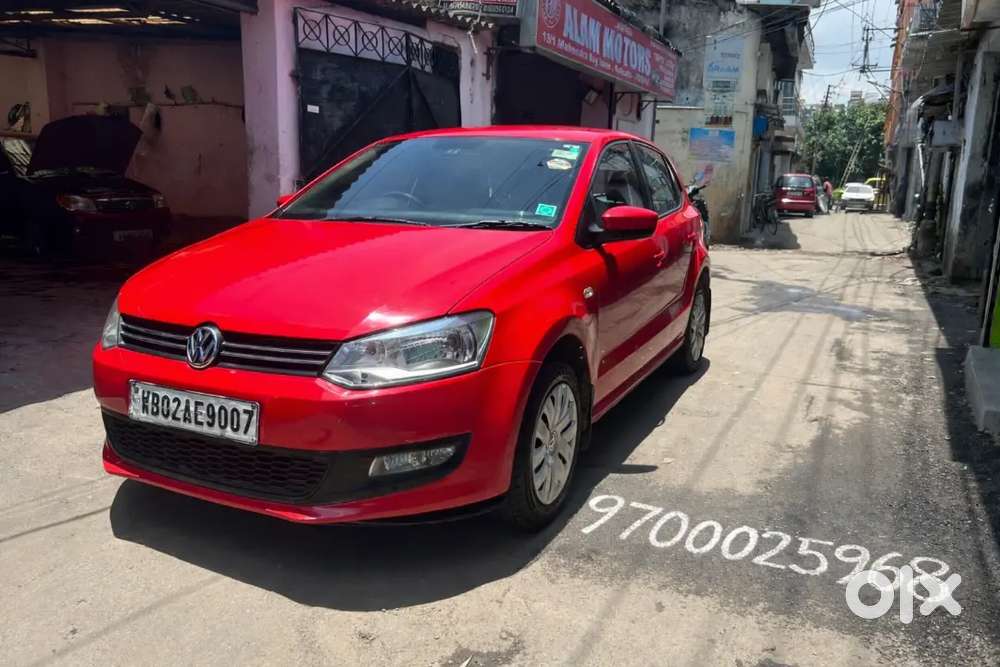 Wb Plate Red 2014 Polo Petrol