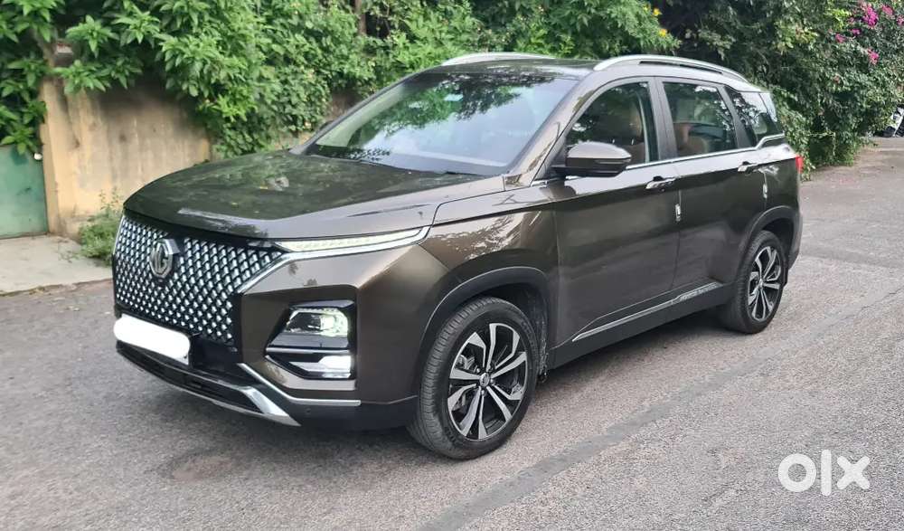 Mg Hector Plus 2023 Diesel Less Driven Topend Model