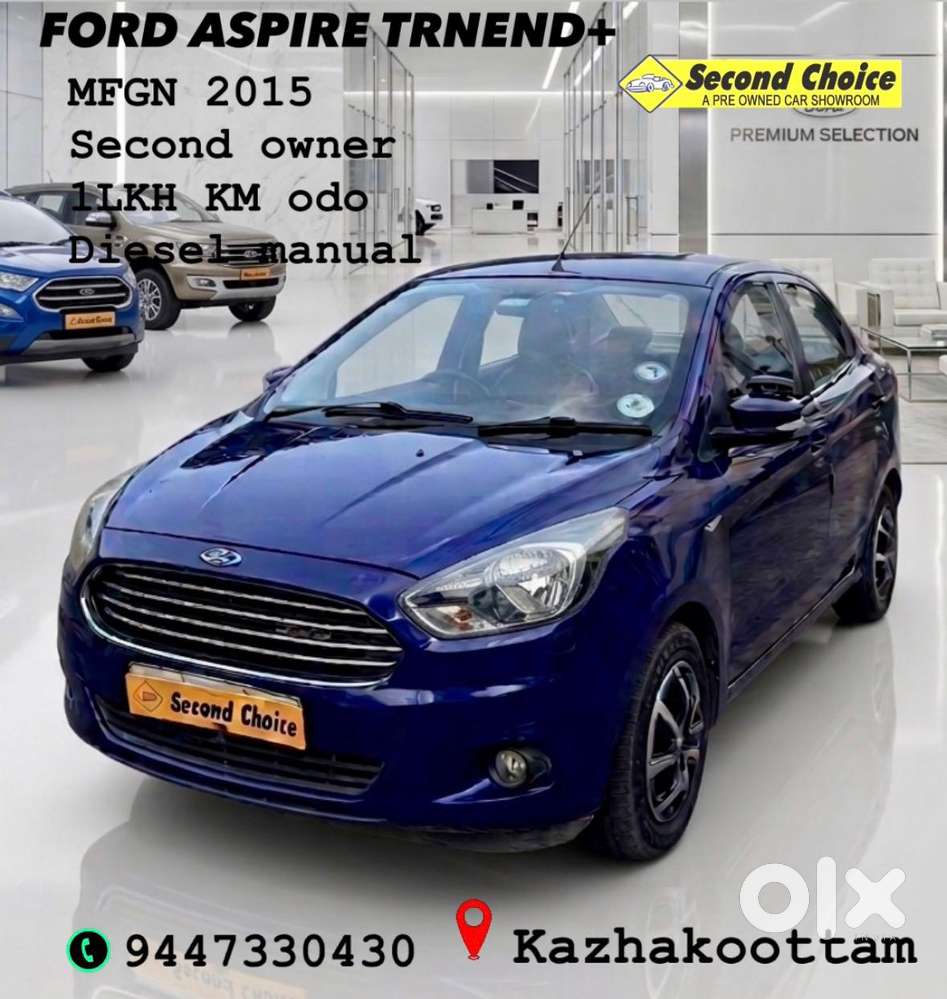 Ford Aspire Trend Plus Tdci, 2016, Diesel
