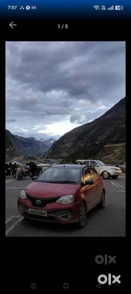 Toyota Etios Liva 2018 Petrol 64000 Km Driven