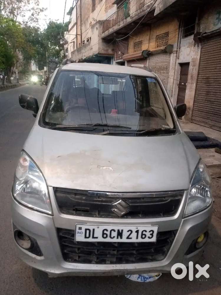 Maruti Suzuki Wagon R 2013 April Cng Company Fitted Green