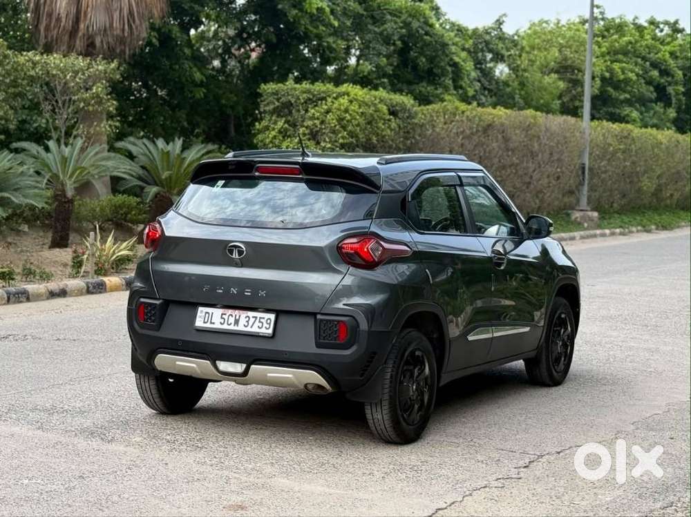 Tata Punch 1.2 Revotron Adventure Camo Rhythm Amt, 2024, Petrol