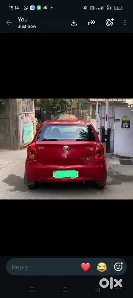 Toyota Etios Liva G 2011 Car