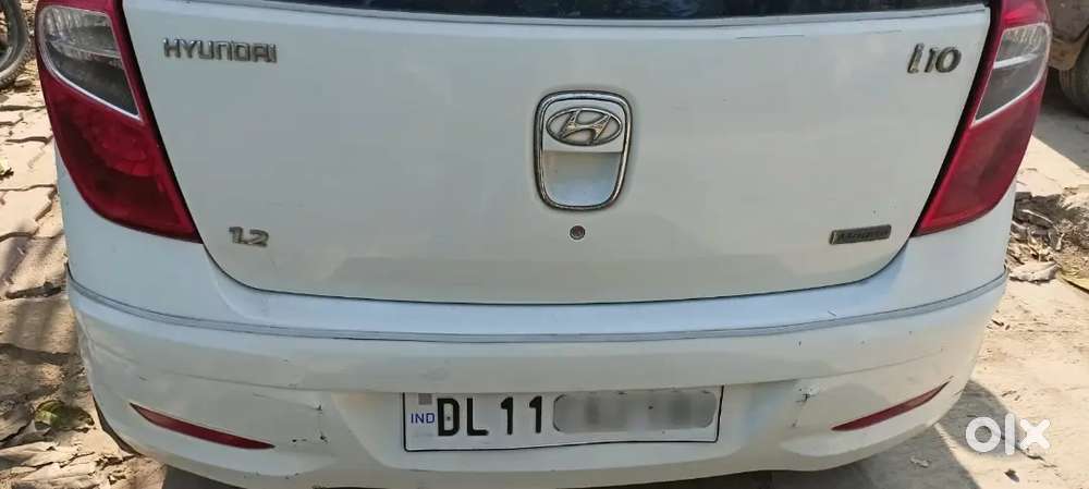 Single Handed Hyundai I10 Magna 2012 Cng & Petrol Car White