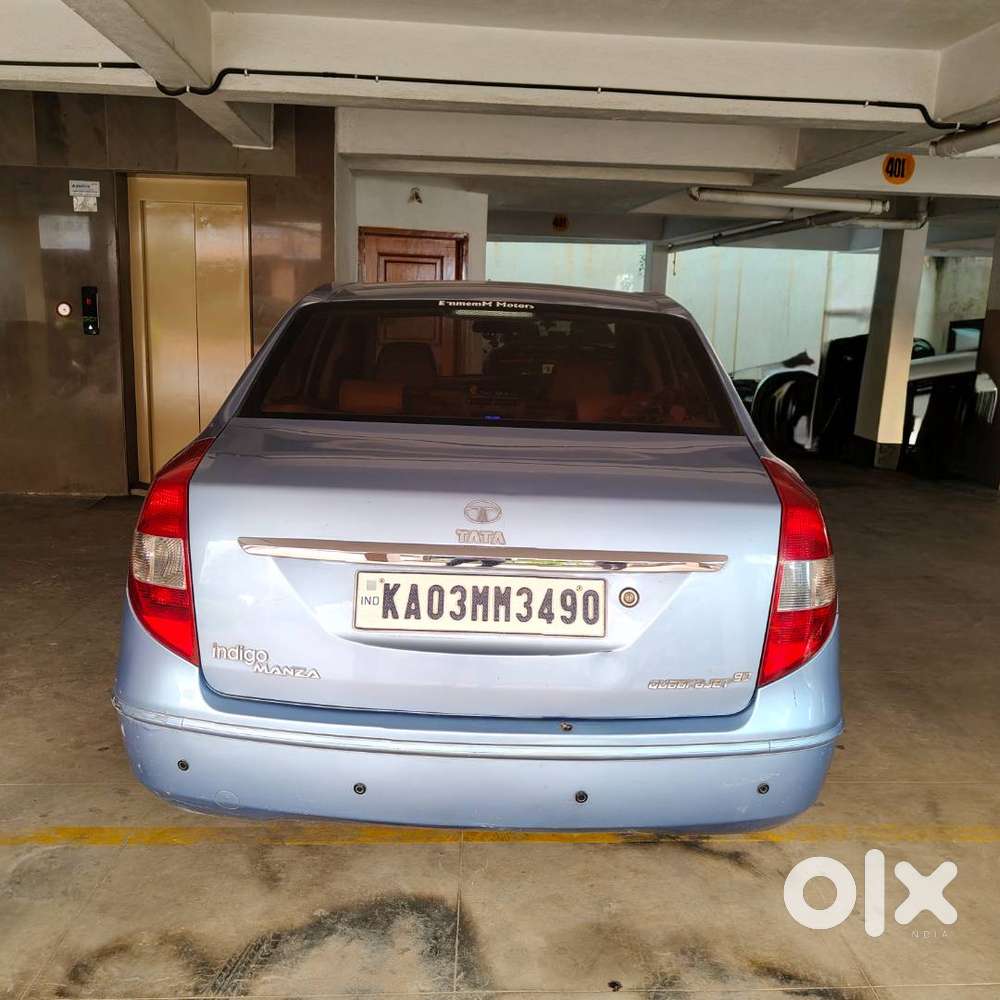 Tata Manza Aura Quadrajet 2010 — Diesel, Aqua Blue