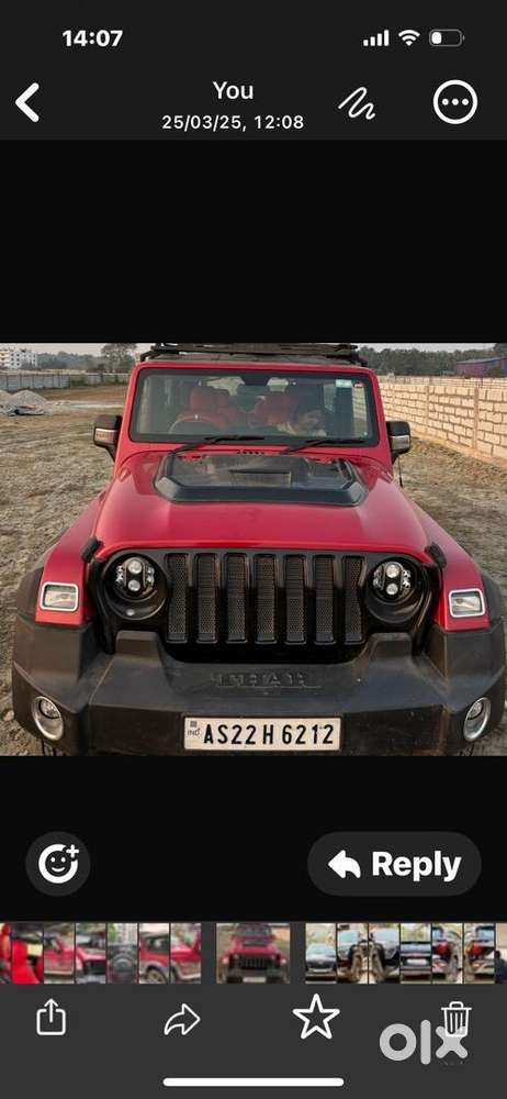 Mahindra Thar 2022 Petrol Well Maintained