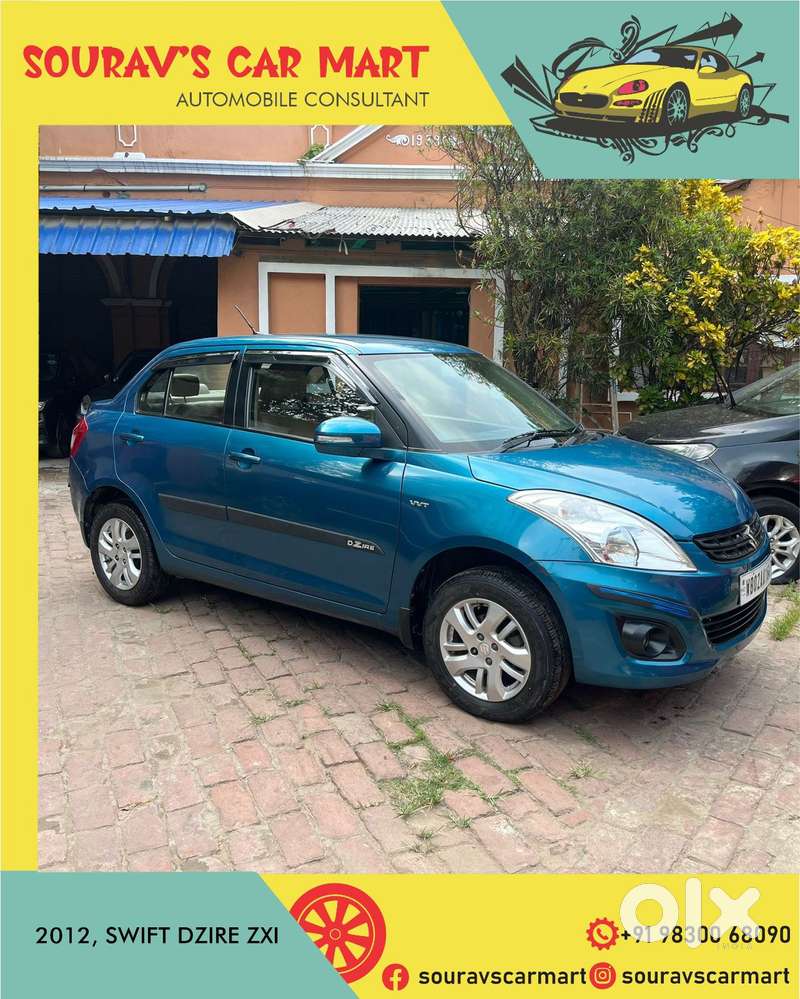 Maruti Suzuki Swift Dzire 1.2 Zxi Bsiv, 2012, Petrol