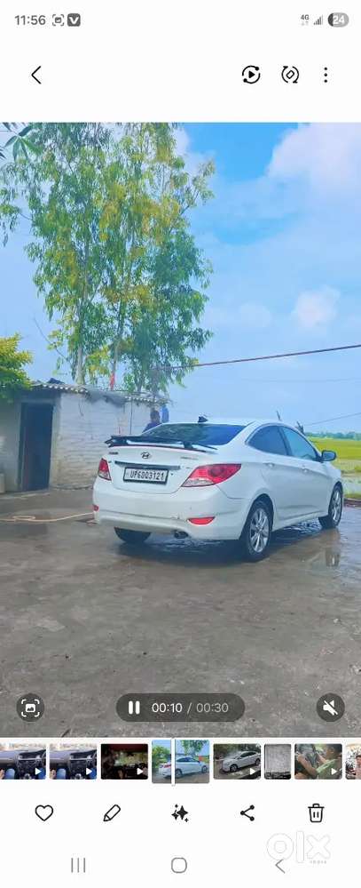 Hyundai Verna Diesel 2011 H Gadi Ekdm Fresh Gadi Me Koi Bhi Kaam Nhi H