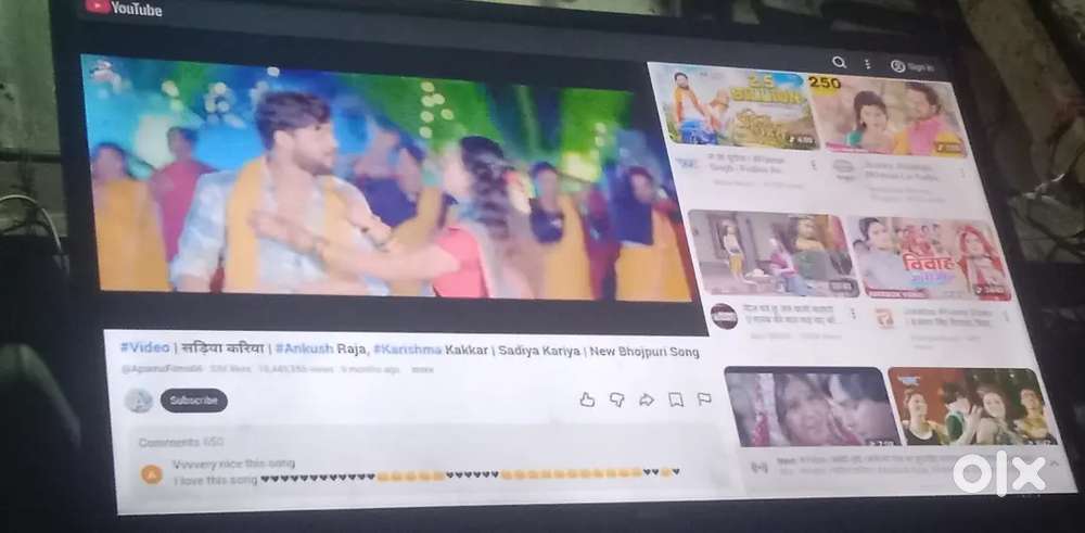 Akai simat tv good condition 40 ni