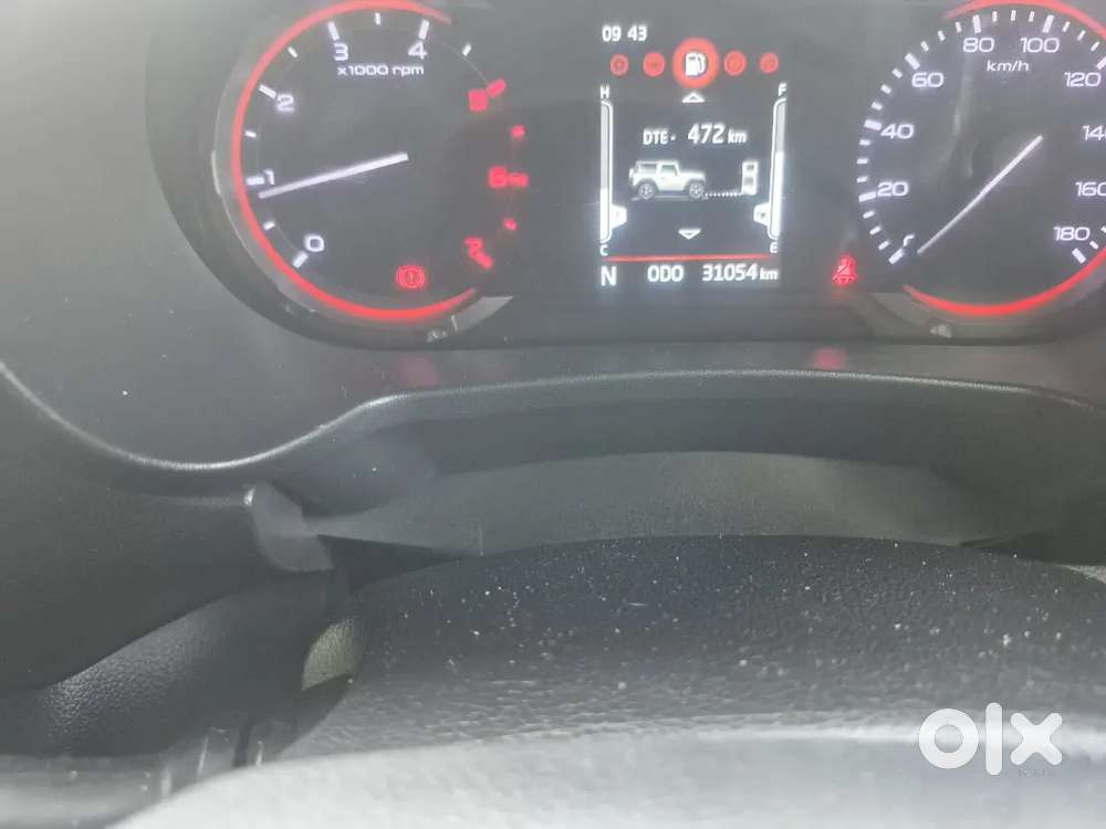 Black Mahindra Thar 4×4 31000 Driven Stock Condition Well Maintained