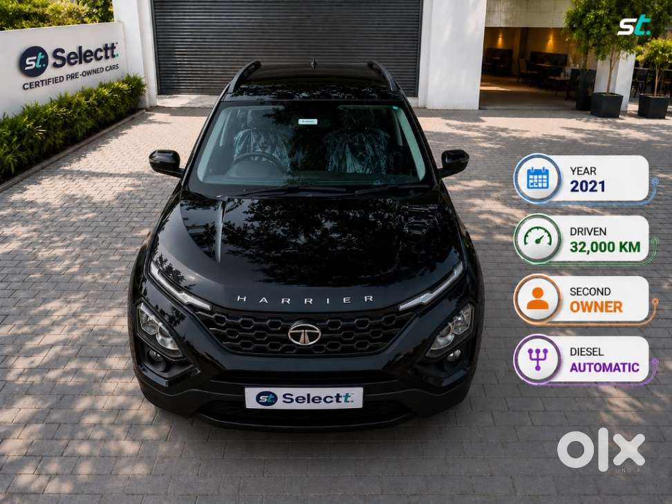 Tata Harrier Xza Plus Dark Edition, 2021, Diesel