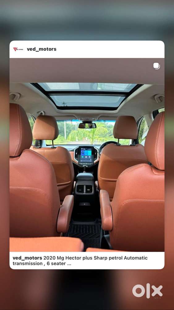 Mg Hector Plus 1.5 Hybrid Sharp Turbo 6 Str, 2020, Petrol