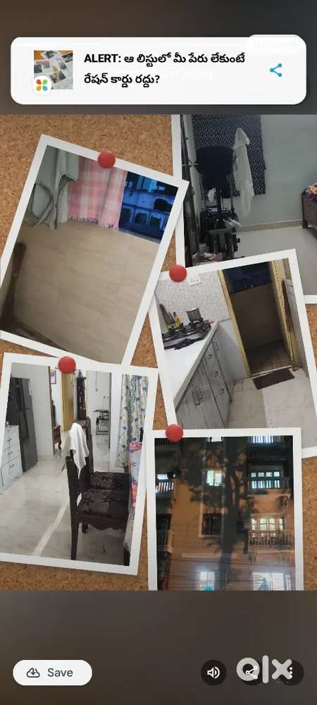 Deluxe 3 BHK flat with seperate dining pooja rooms road side