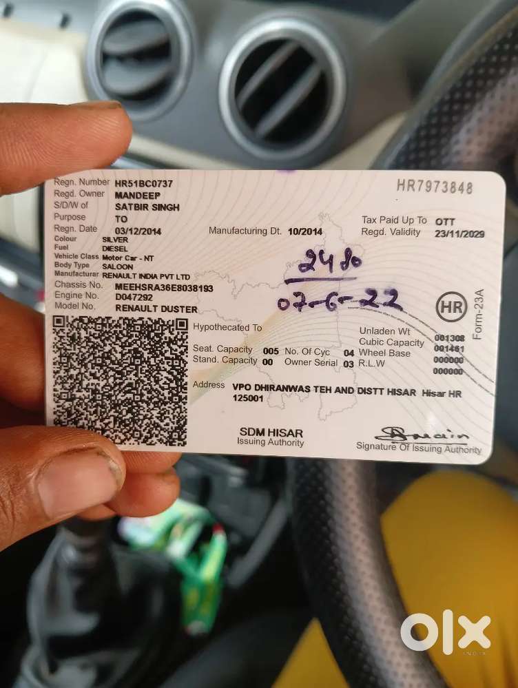 Renault Duster 2014 Diesel 117000 Km Driven