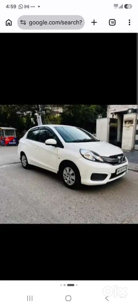2017 Honda Amaze Petrol Manual First Owner