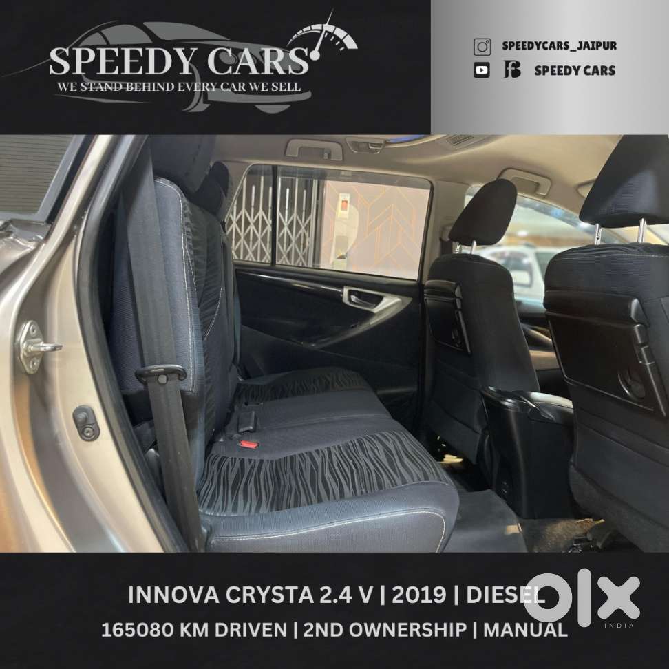 Toyota Innova Crysta 2.4 V 8 Str, 2019, Diesel