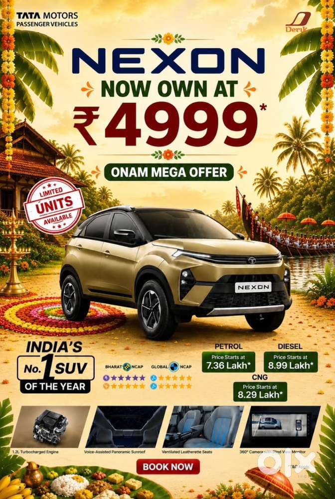 Own The All-new Tata Nexon With A Initial Payment Of Just ₹5,000!