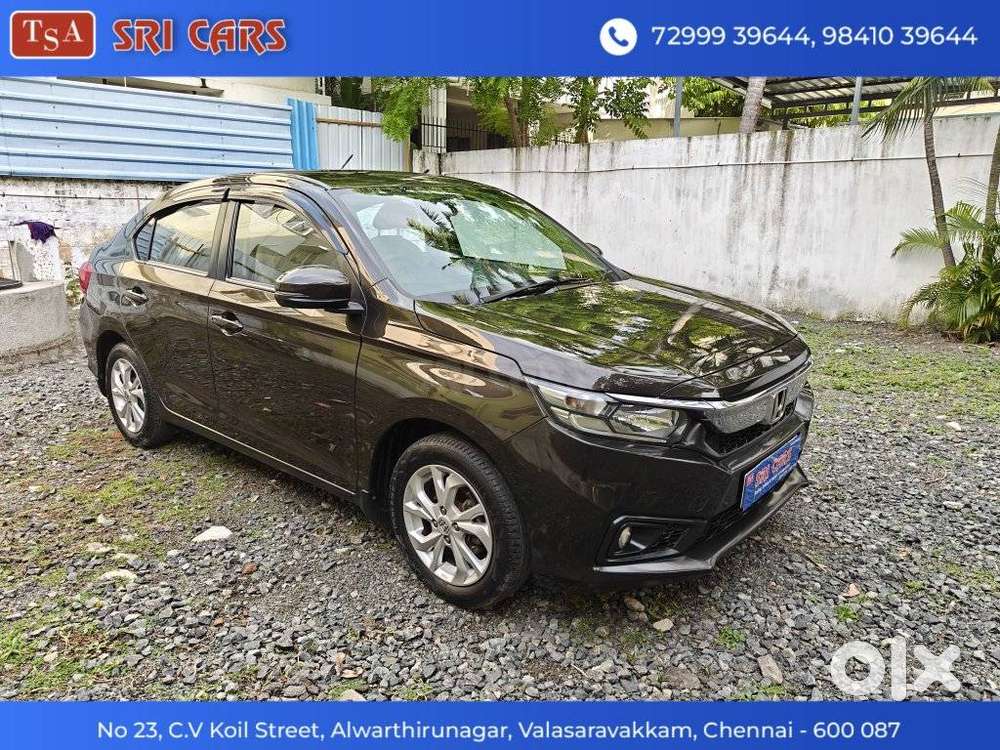 Honda Amaze Vx 1.2 Petrol Cvt, 2020, Petrol