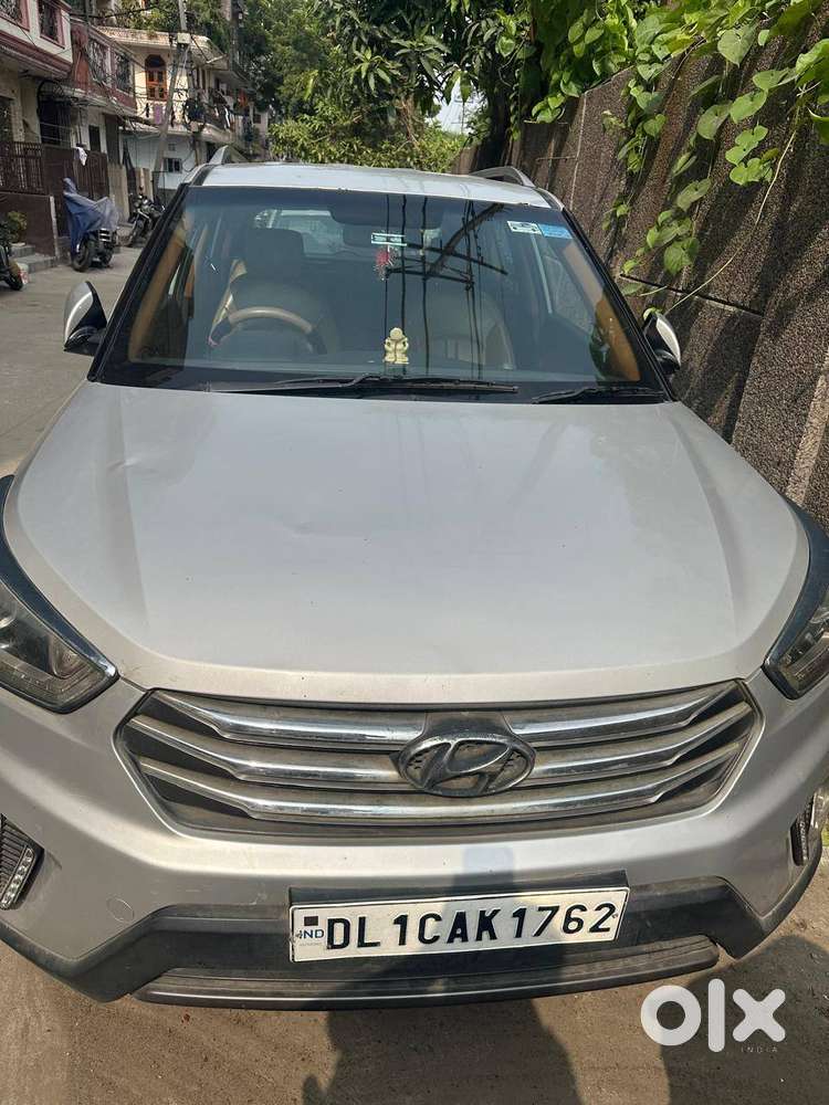 Hyundai Creta Sx+ 2016 Petrol Silver