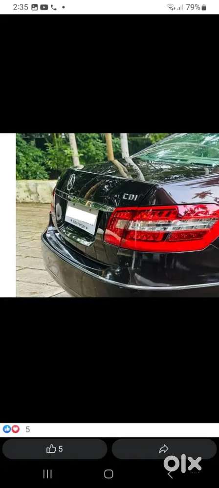 Mercedes Benz E250 Cdi Blue Efficiency 2011 Model. Diesel Automatic.