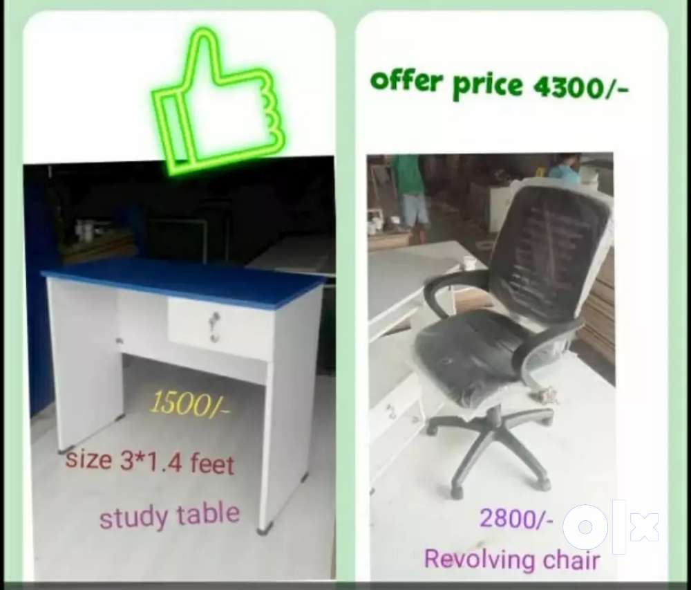 Olx table and outlet chair