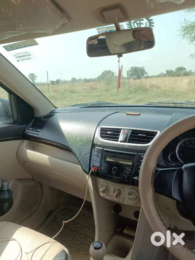 New Condition Swift Dzire Cng 2013 March Etawah Registration