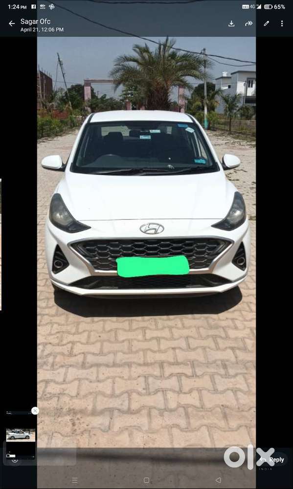 Hyundai Aura 1.2 S Petrol Amt, 2022, Cng & Hybrids
