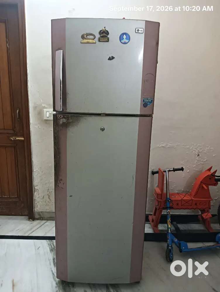 LG double door fridge 320l