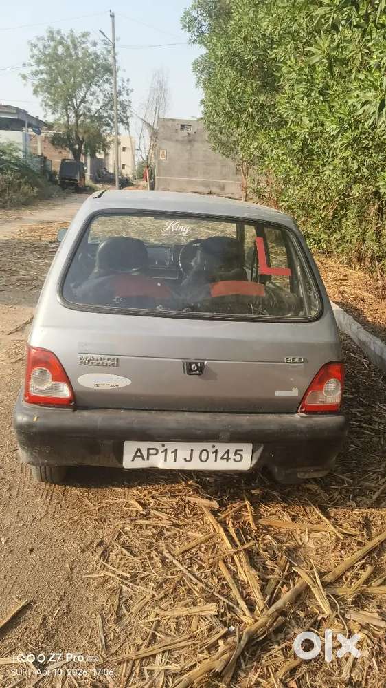 Maruti Suzuki 800 Std Petrol Manual 2001