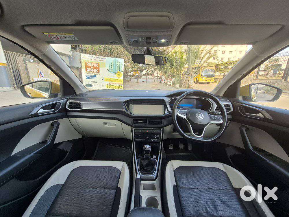 Volkswagen Taigun Topline 1.0 Tsi Mt (electric Seats), 2021, Petrol