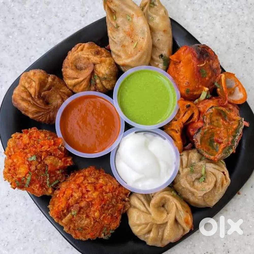 Momos steam fry Kurkure and gravy momos ka Cook chaiye Karol bagh
