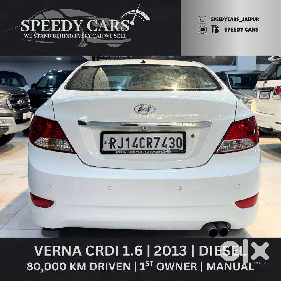 Hyundai Verna 1.6 Crdi, 2013, Diesel