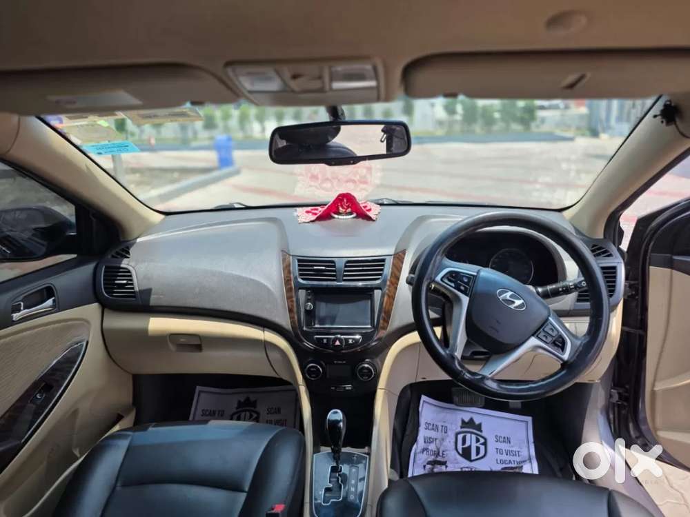 Hyundai Verna Fluidic 1.6 Vtvt Sx Automatic, 2014, Petrol