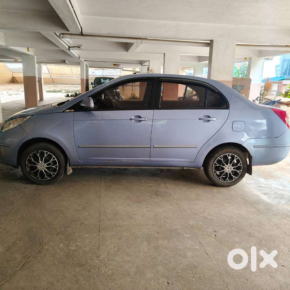 Tata Manza Aura Quadrajet 2010 — Diesel, Aqua Blue