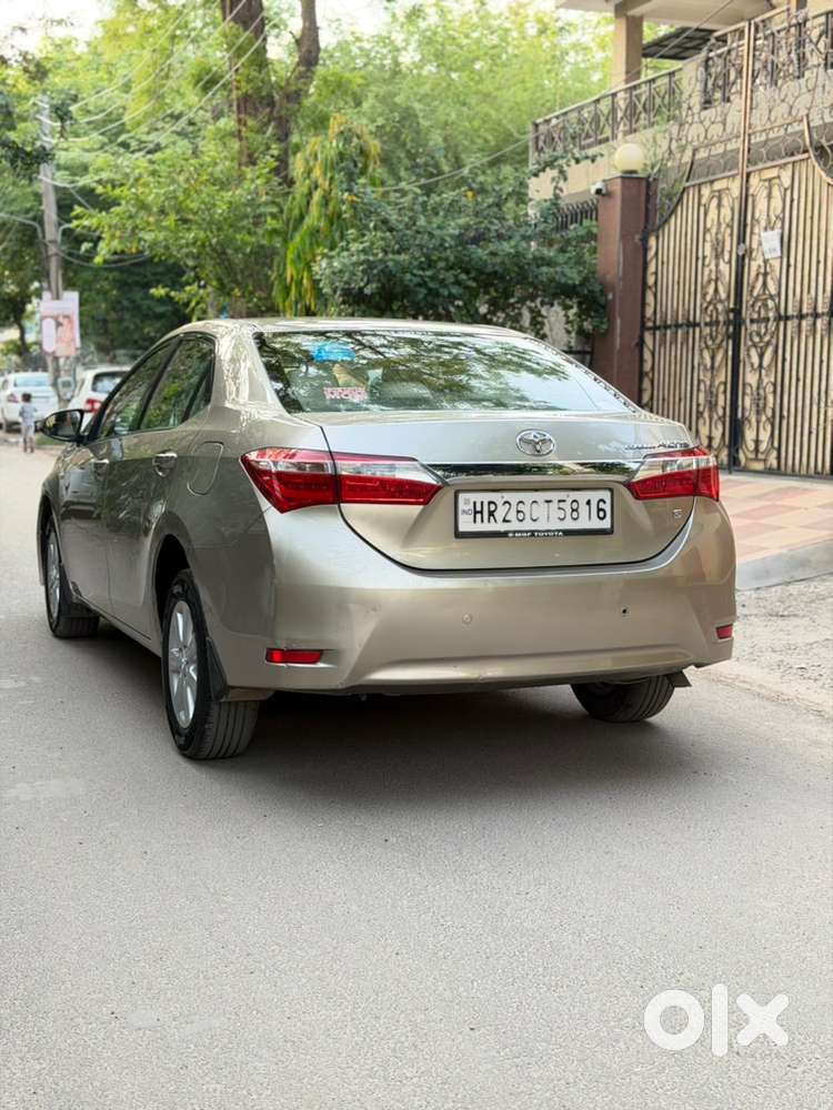 Toyota Corolla Altis 2016 Car Zero Dept Insurance