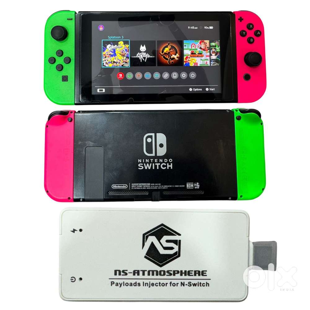 Nintendo switch v1 , PS Vita + Vita Games cartridges - Games