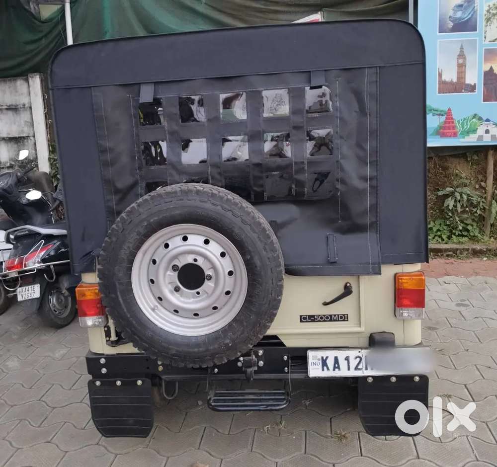 Mahindra Jeep 2001 Model 4+1 Gear Mdi 4x4 For Sale At Madikeri /coorg