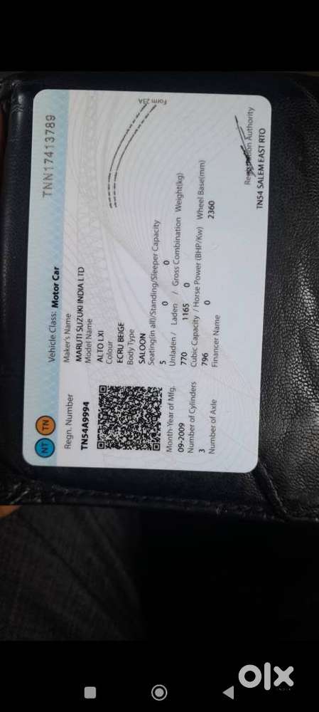 Maruti Suzuki Alto Green Lxi (cng), 2009, Lpg