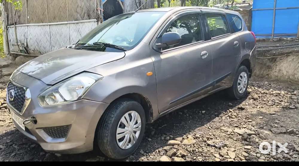 Datsun Go Plus 2018 Petrol 63000 Km Driven Grey Color
