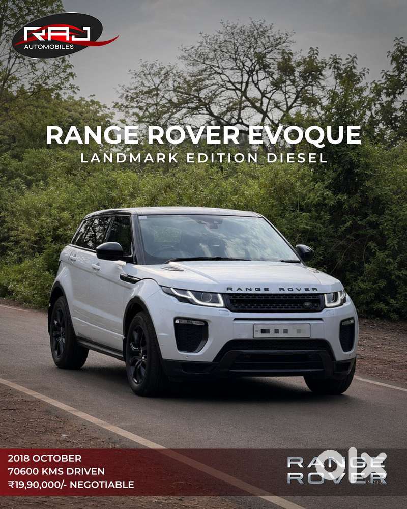 Land Rover Range Evoque 2.0 Td4 Landmark Edition, 2018, Diesel
