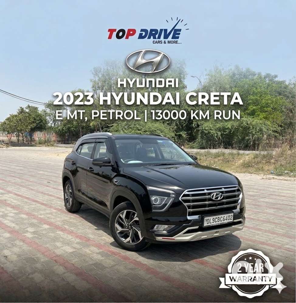 Hyundai Creta 1.5 E Petrol, 2023, Petrol