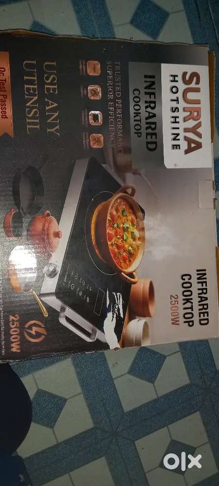 Surya hoshine infrared cooked top